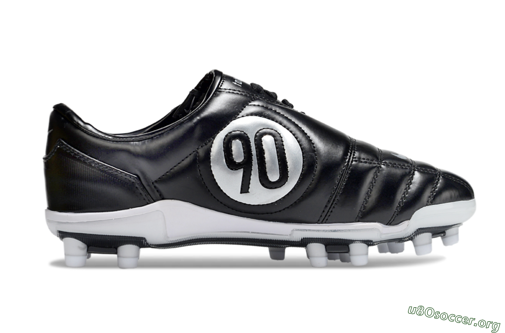 Nike Air Zoom Total 90 III FG Football Boots - Black/Silver/White 7