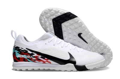 Nike Air Zoom Mercurial Vapor 16 Pro TF Football Shoes - White/Black/Red