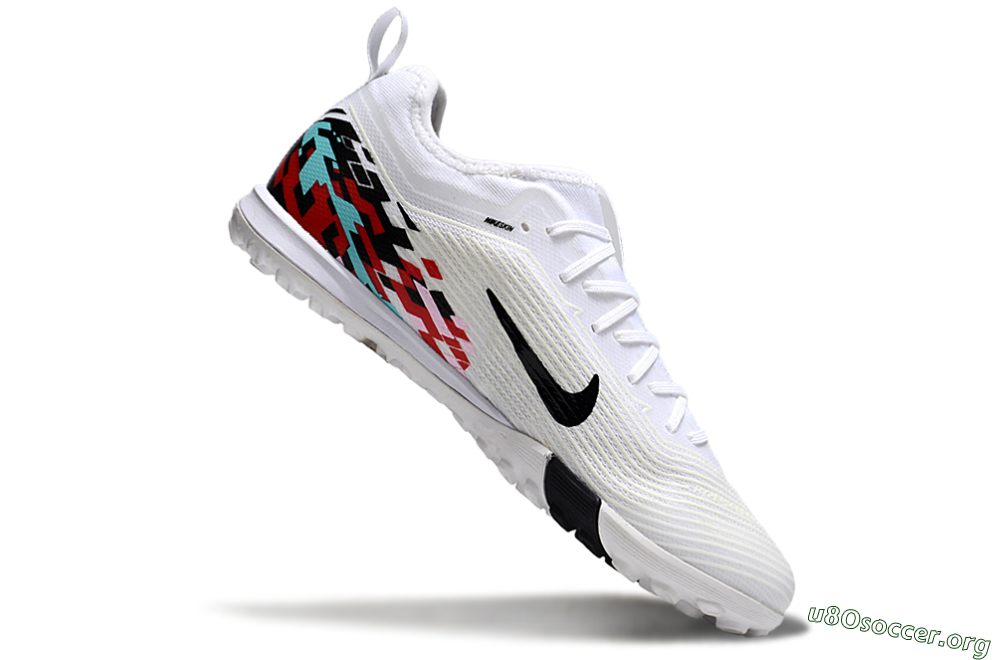 Nike Air Zoom Mercurial Vapor 16 Pro TF Football Shoes - White/Black/Red 4