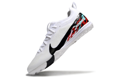 Nike Air Zoom Mercurial Vapor 16 Pro TF Football Shoes - White/Black/Red