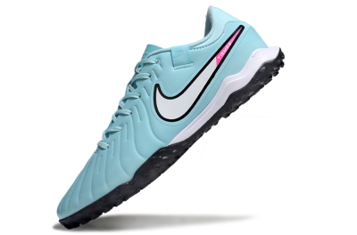 Nike Tiempo Legend 10 Academy TF Football Shoes - Jade/White/Pink