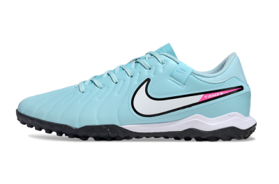 Nike Tiempo Legend 10 Academy TF Football Shoes - Jade/White/Pink