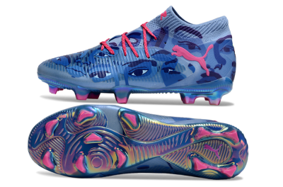 Puma Future 8 Ultimate FG Football Boots - Blue/Pink/Gold