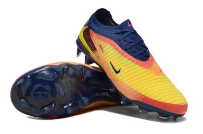 Nike Phantom 6 Elite Low FG Football Boots - Yellow/Red/Blue/Gold