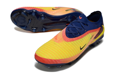 Nike Phantom 6 Elite Low FG Football Boots - Yellow/Red/Blue/Gold