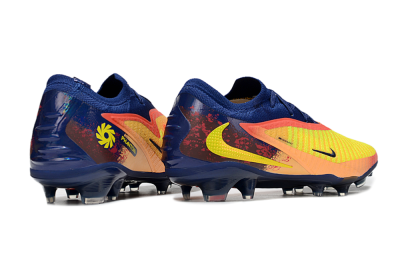 Nike Phantom 6 Elite Low FG Football Boots - Yellow/Red/Blue/Gold