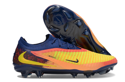 Nike Phantom 6 Elite Low FG Football Boots - Yellow/Red/Blue/Gold