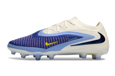 Nike Phantom 6 Elite Low FG Football Boots - Blue/White/Yellow