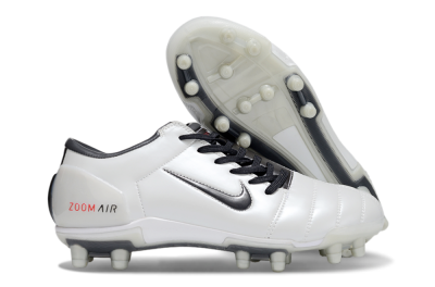 Nike Air Zoom Total 90 III FG Football Boots - White/Black/Red