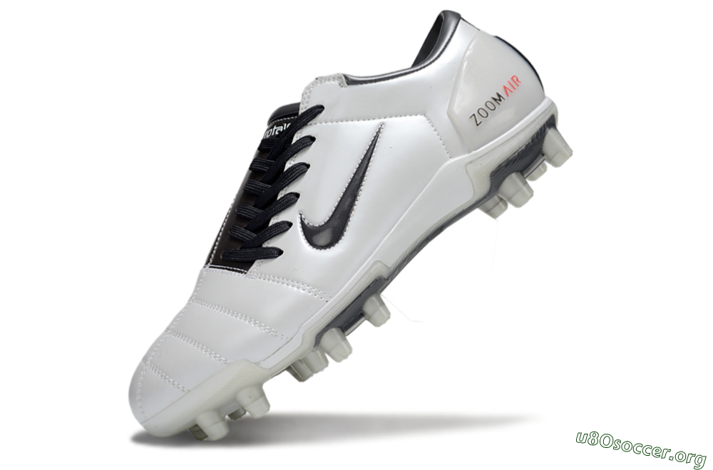 Nike Air Zoom Total 90 III FG Football Boots - White/Black/Red 5