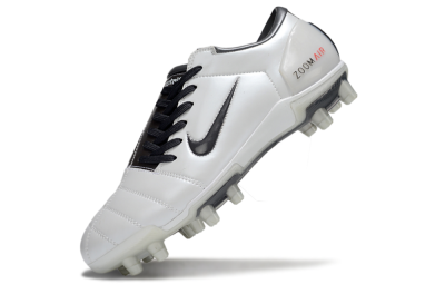 Nike Air Zoom Total 90 III FG Football Boots - White/Black/Red