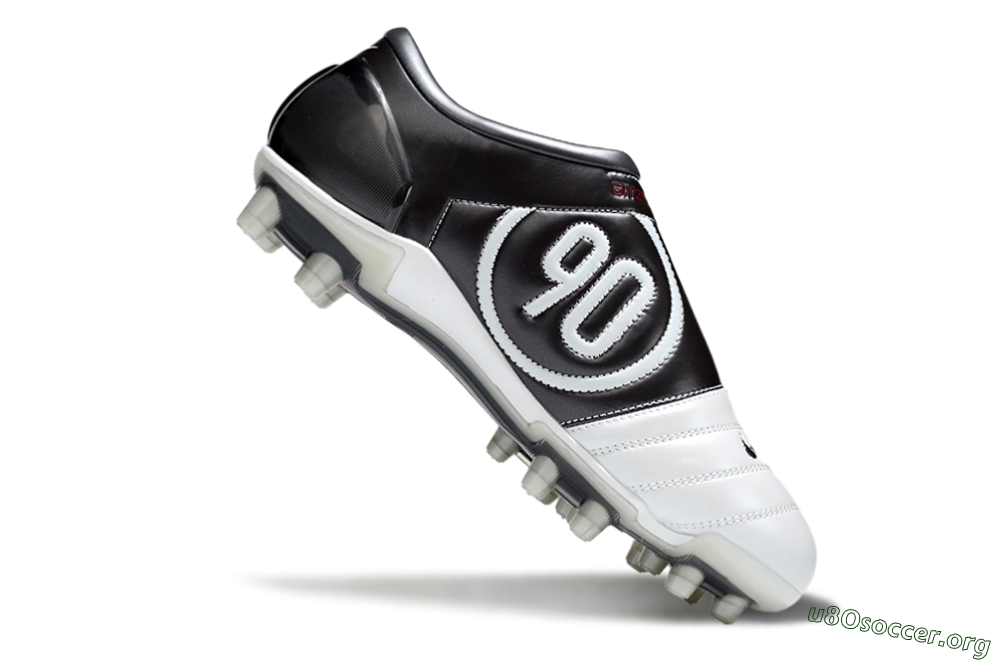Nike Air Zoom Total 90 III FG Football Boots - White/Black/Red 4