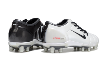 Nike Air Zoom Total 90 III FG Football Boots - White/Black/Red