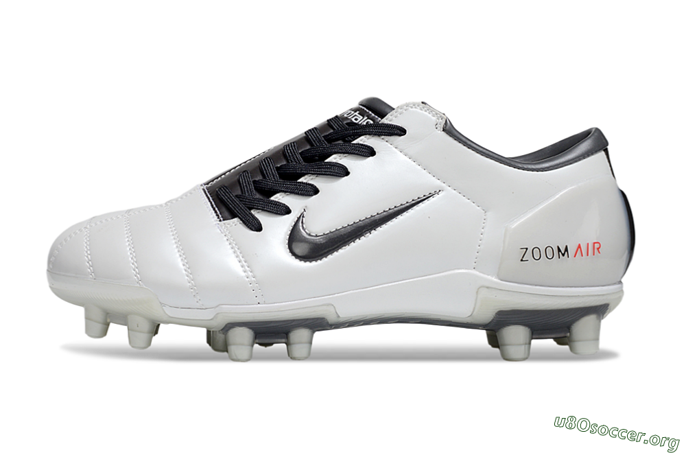 Nike Air Zoom Total 90 III FG Football Boots - White/Black/Red 3