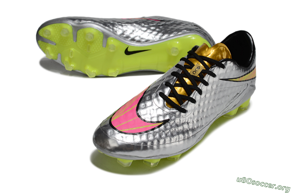 Nike Hypervenom Phantom Rgn SE FG Football Boots - Silver/Pink/Gold 0