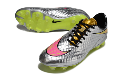 Nike Hypervenom Phantom Rgn SE FG Football Boots - Silver/Pink/Gold