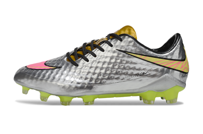 Nike Hypervenom Phantom Rgn SE FG Football Boots - Silver/Pink/Gold