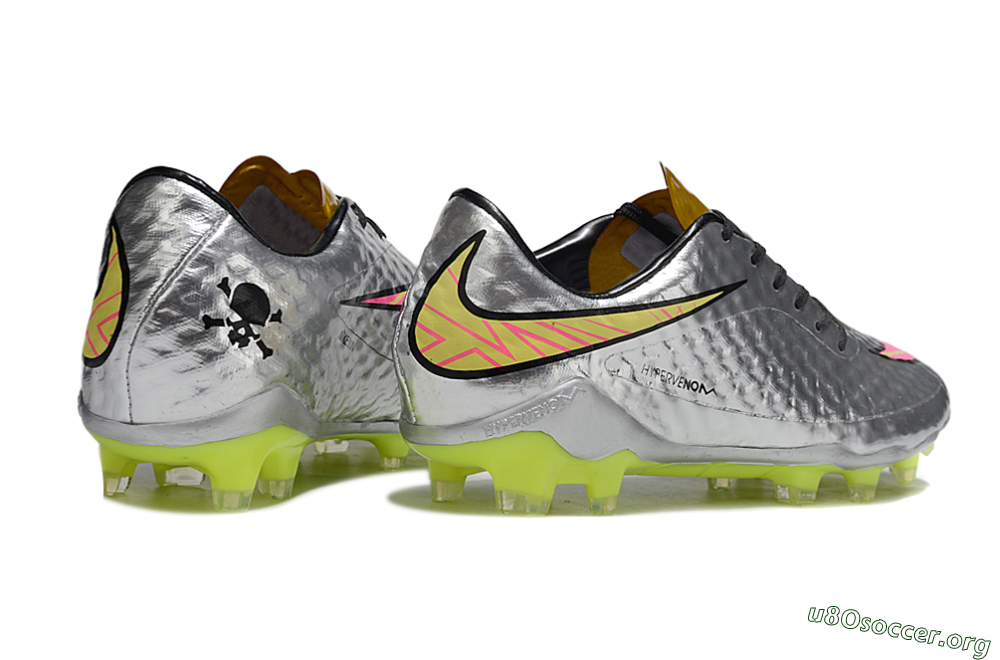 Nike Hypervenom Phantom Rgn SE FG Football Boots - Silver/Pink/Gold 6