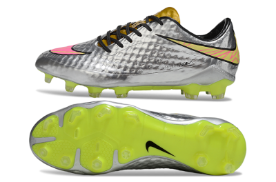 Nike Hypervenom Phantom Rgn SE FG Football Boots - Silver/Pink/Gold