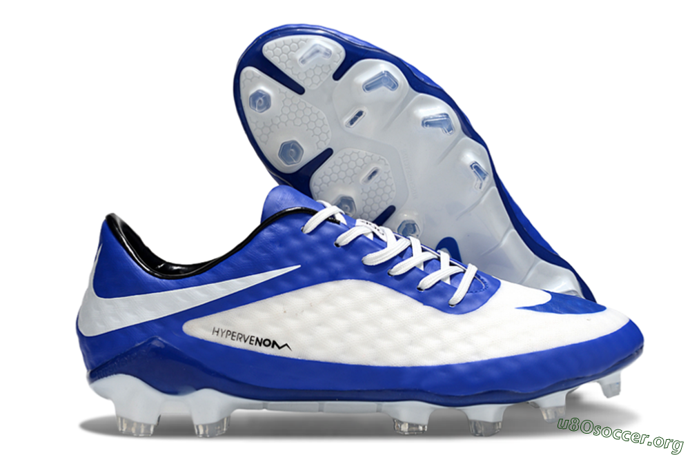 Nike Hypervenom Phantom Rgn SE FG Football Boots - White/Blue/Black 2