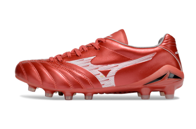 Mizuno Morelia Neo 4 FG Football Boots - Red/White