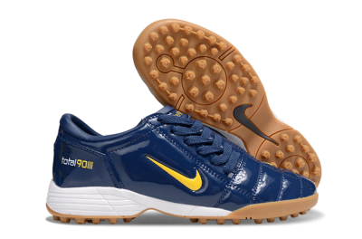Nike Total 90 III TF Football Shoes - Blue/Yellow/White