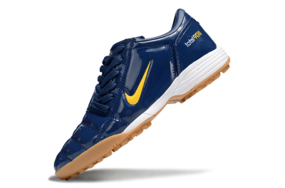 Nike Total 90 III TF Football Shoes - Blue/Yellow/White