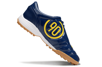 Nike Total 90 III TF Football Shoes - Blue/Yellow/White