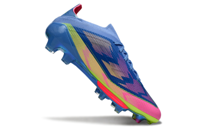 Adidas F50+ Lightstrike Pro FG Football Boots - Blue/Pink/Yellow