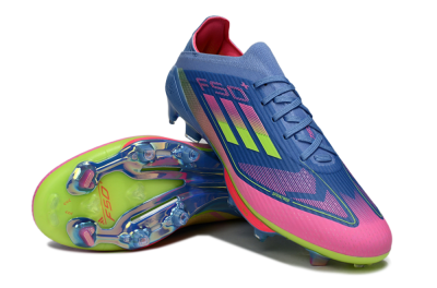 Adidas F50+ Lightstrike Pro FG Football Boots - Blue/Pink/Yellow
