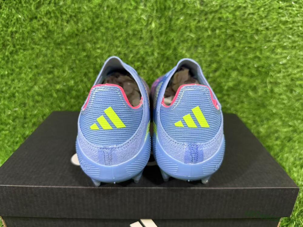 Adidas F50+ Lightstrike Pro FG Football Boots - Blue/Pink/Yellow