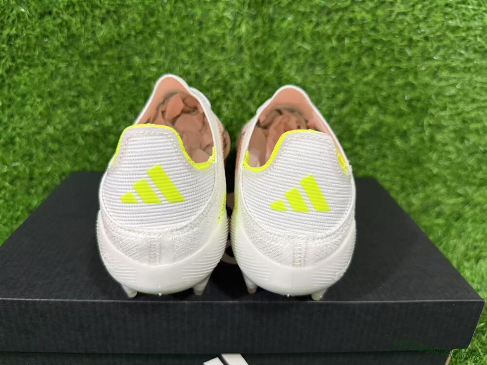 Adidas F50+ Lightstrike Pro FG Football Boots - White/Red/Black
