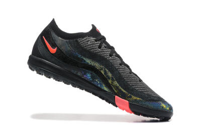 Nike Air Zoom Mercurial Vapor 16 Elite TF Football Shoes - Black/Silver/Red