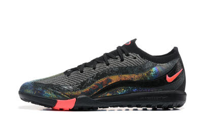 Nike Air Zoom Mercurial Vapor 16 Elite TF Football Shoes - Black/Silver/Red