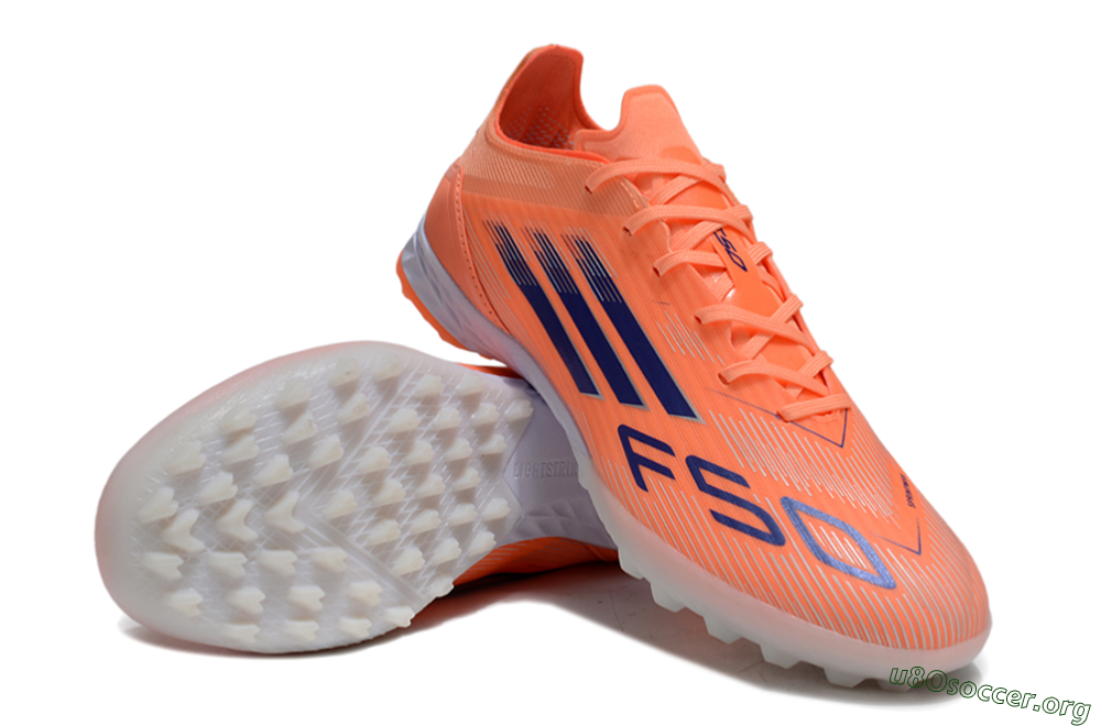 Adidas F50 Elite TF Football Shoes - Red/Blue/White 0
