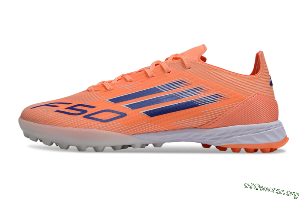 Adidas F50 Elite TF Football Shoes - Red/Blue/White 3