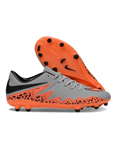 Nike Hypervenom Phantom II FG Football Boots - Grey/Black/Orange