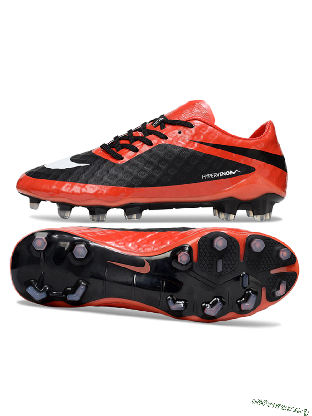 Nike Hypervenom Phantom I FG Football Boots - Red/Black/White 1