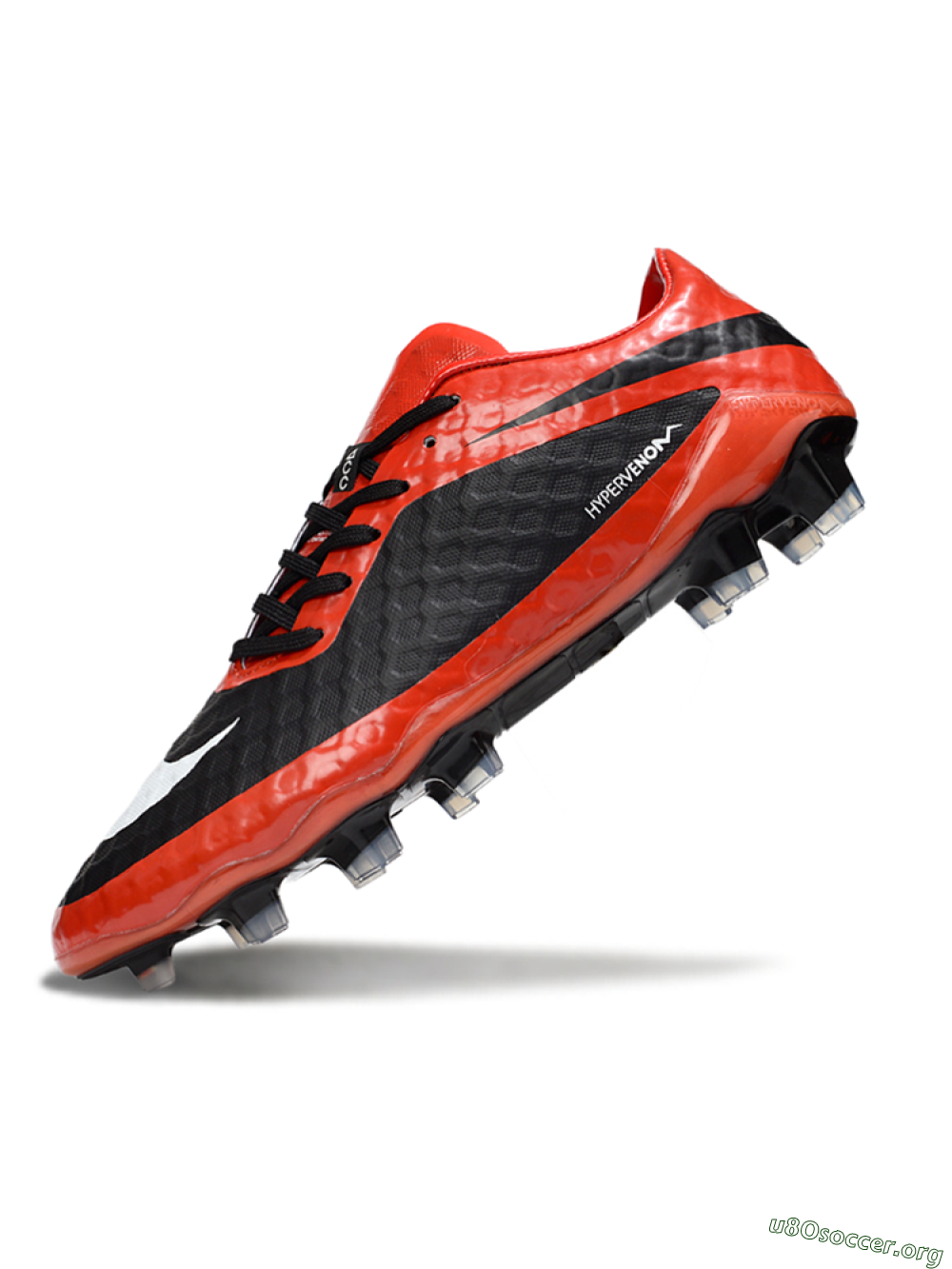 Nike Hypervenom Phantom I FG Football Boots - Red/Black/White 5