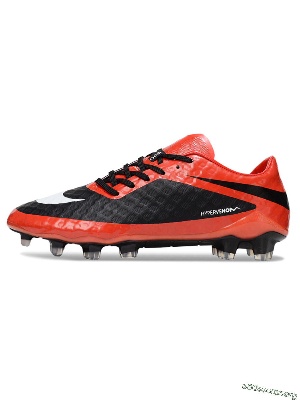 Nike Hypervenom Phantom I FG Football Boots - Red/Black/White 3