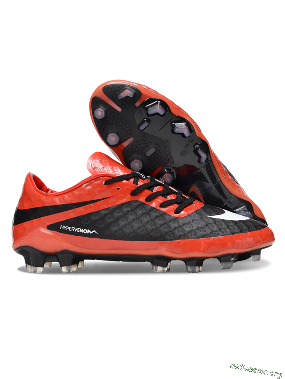 Nike Hypervenom Phantom I FG Football Boots - Red/Black/White 2