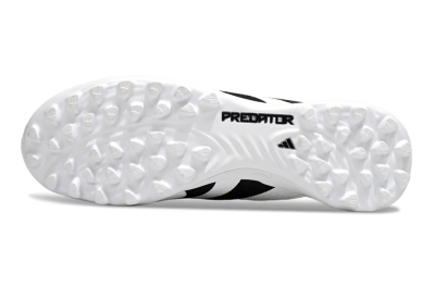 Adidas Predator 25 Elite Foldover Tongue TF Football Shoes - White/Black/Gold