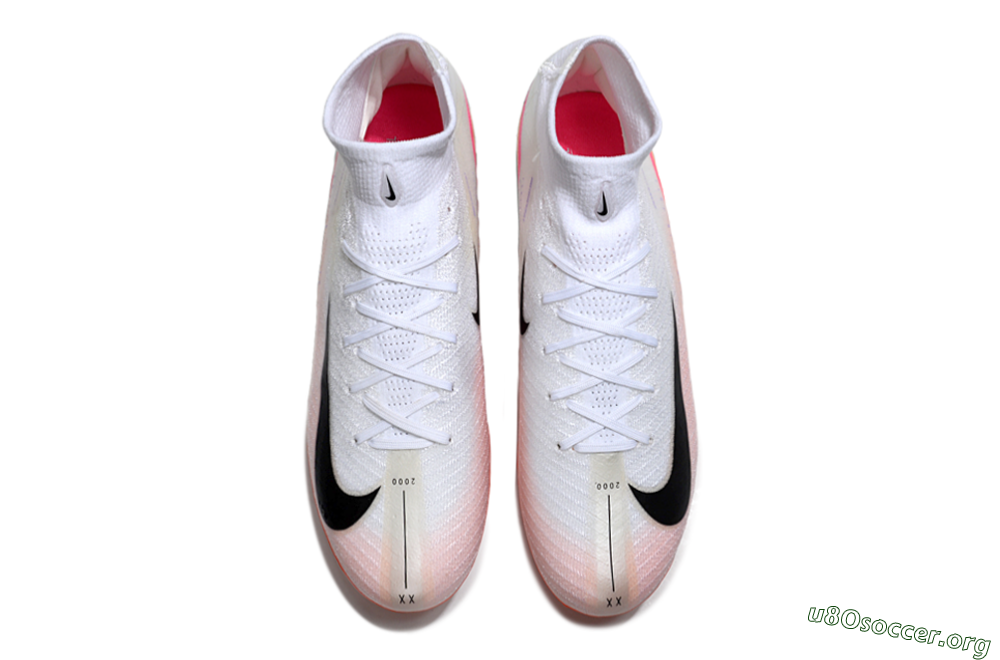 Nike Air Zoom Mercurial Superfly 10 Elite SG Football Boots - White/Jade/Pink 0