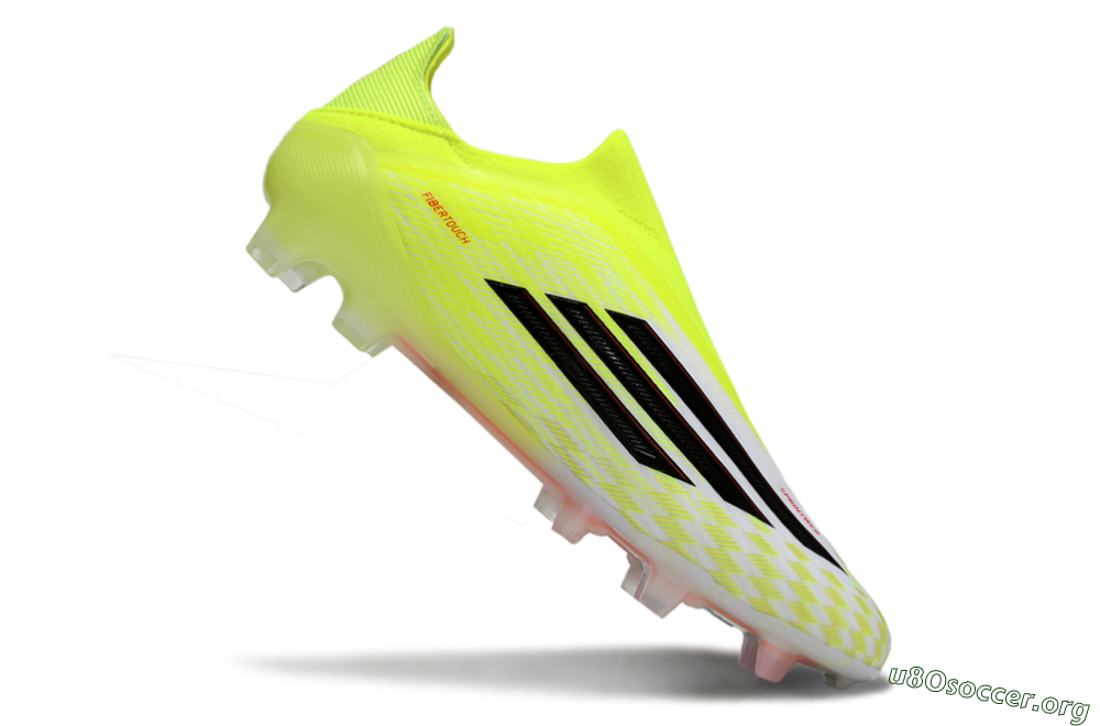 Adidas F50 Elite FG Football Boots - Yellow/White/Black 4