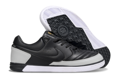 Nike Lunar Gato 2 IC Football Shoes - Black/Grey/White