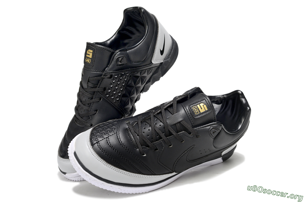 Nike Lunar Gato 2 IC Football Shoes - Black/Grey/White 0