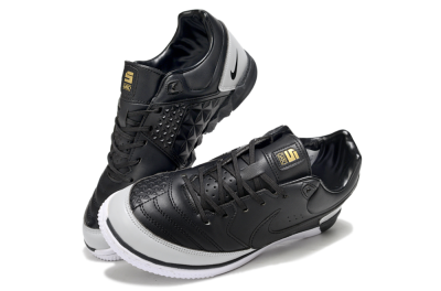Nike Lunar Gato 2 IC Football Shoes - Black/Grey/White