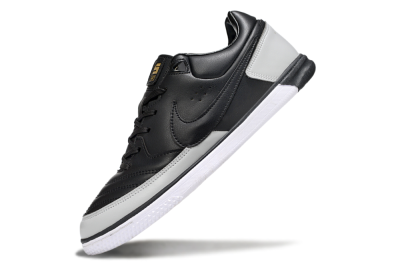 Nike Lunar Gato 2 IC Football Shoes - Black/Grey/White