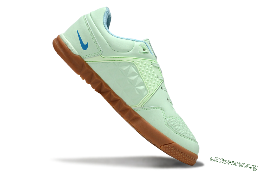 Nike Lunar Gato 2 IC Football Shoes - Jade/Blue/Brown 4
