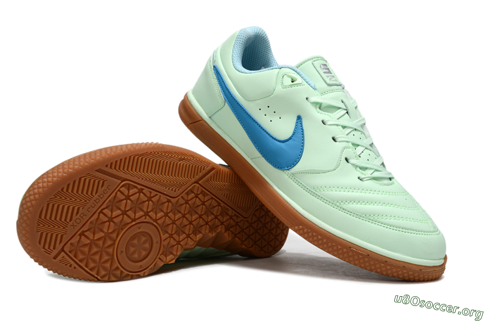 Nike Lunar Gato 2 IC Football Shoes - Jade/Blue/Brown 1